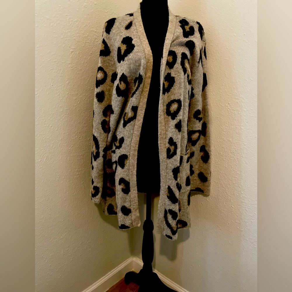 Leopard Cardigan